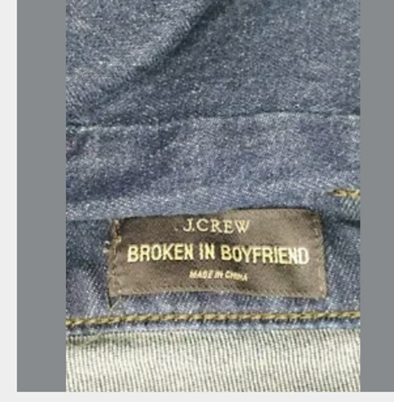 Sold-J. Crew Broken in Boyfriend Jeans - Picture 4 of 5